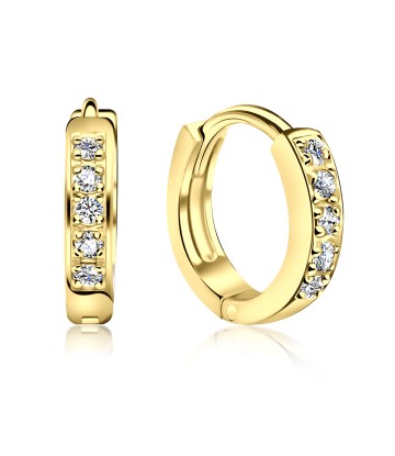 Gold Plated Huggies Earring HO-1603-GP